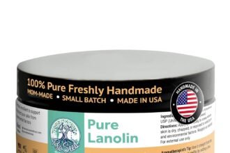 100 pure lanolin cream handmade unrefined balm for dry itchy skin cracked lips breastfeeding baby care moisture rich nur 2