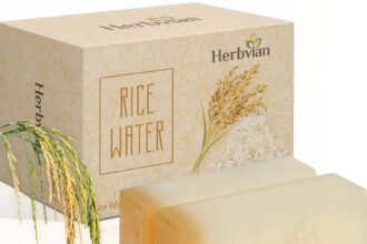 2 pcs vietnamese rice water soap bar for face body with oatmeal powder 100 natural rice milk exfoliating bar soap gentle