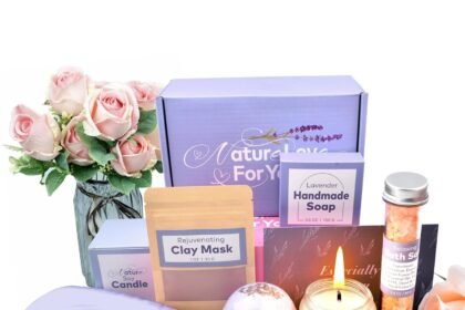 7pcs handmade spa gift set handmade skin care sets for womenrelaxing birthday gift and spa gifts for women lavender 7pcs