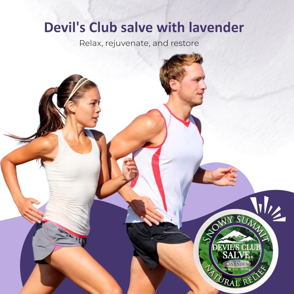 Alaska Devils Club Lavender Salve - Handmade Skin Care Ointment with Lavender - Natural Muscle Rub with Premium, Responsibly Sourced Plant Materials - Made in USA - 2 oz
