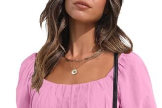 Anrabess women 2 piece outfits babydoll linen short sets square neck puffed sleeve backless tops beach 2025 summer cloth