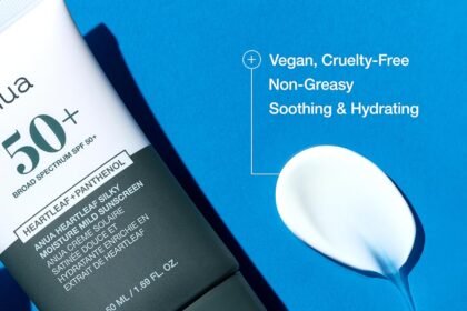 Anua heartleaf silky moisture mild sunscreen broad spectrum spf 50 with moisturizing formula lightweight korean sunscree 1