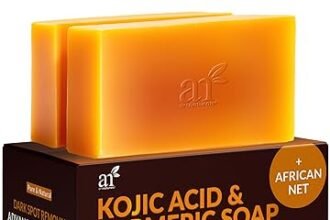 Artnaturals kojic acid soap african net sponge review