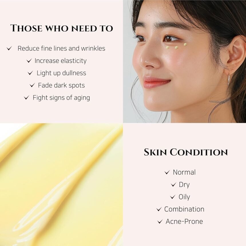 Beauty of joseon revive eye serum with retinal niacinamide correction for puffy eye bags fine lines dark circles wrinkle 2