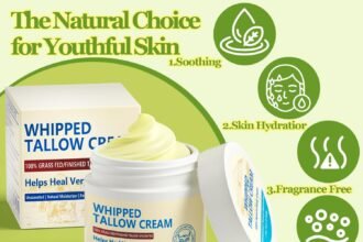 Beef tallow beef tallow for skin beef tallow face moisturiser grass fed beef tallow for skin care natural handmade lotio 1
