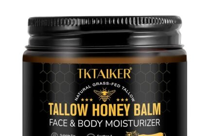 Beef tallow for skin beef tallow for face hydrating tallow balm with raw honey and beeswax grass fed beef tallow raw wil
