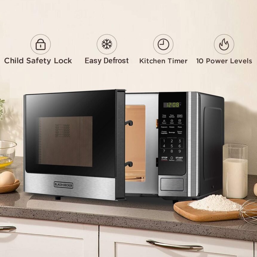Blackdecker digital microwave oven review