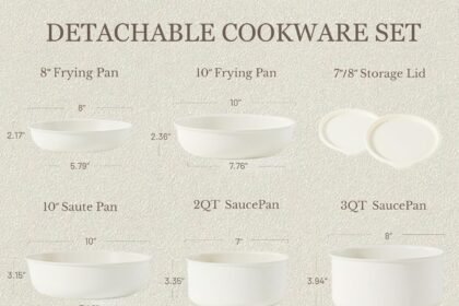 Carote 11pcs pots and pans set review