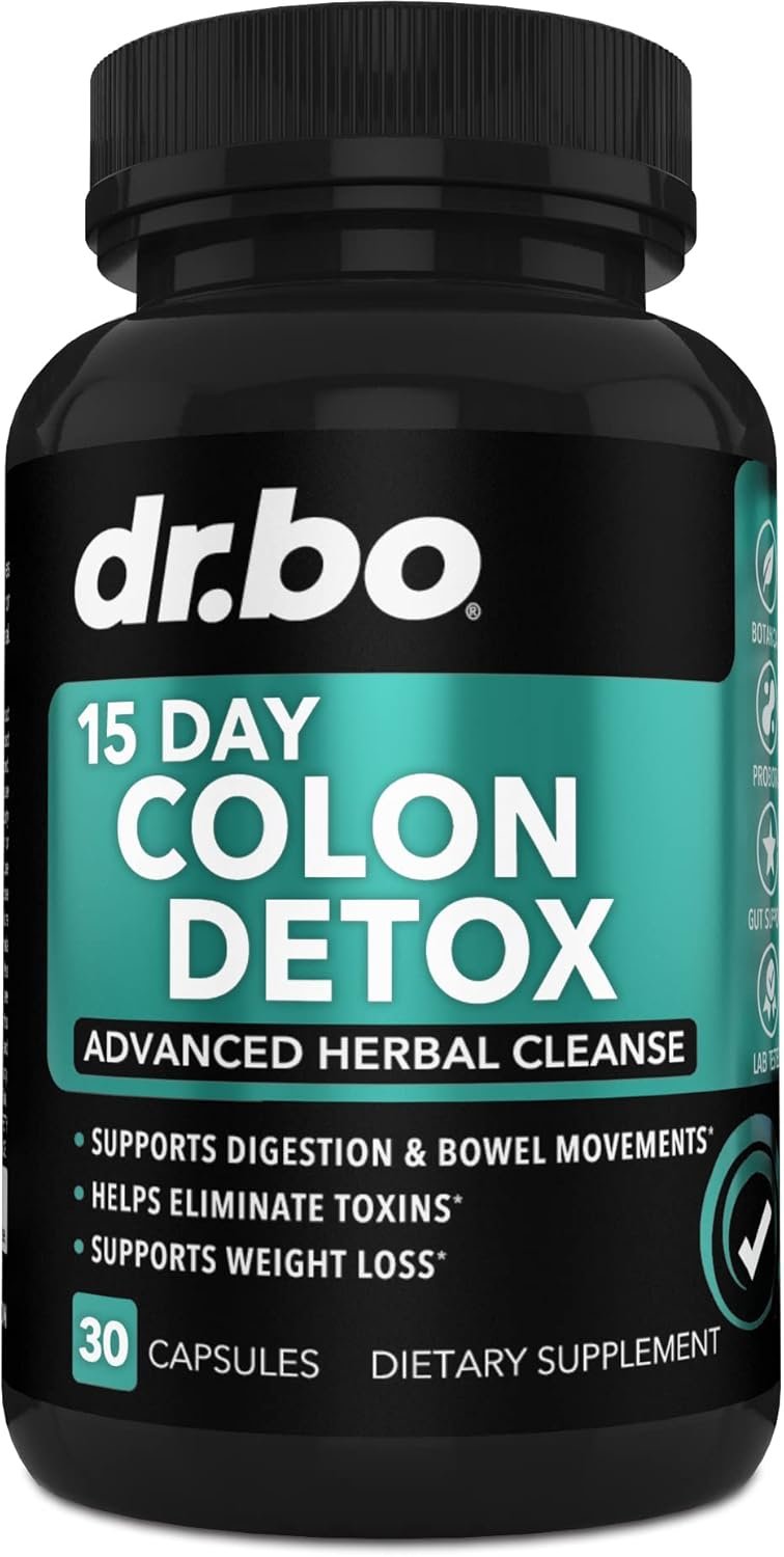 Colon cleanser detox for weight flush 15 day intestinal cleanse pills probiotic fast natural laxative for constipation r