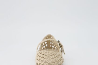 Cushionaire womens weston woven mary jane flat memory foam wide widths available 1