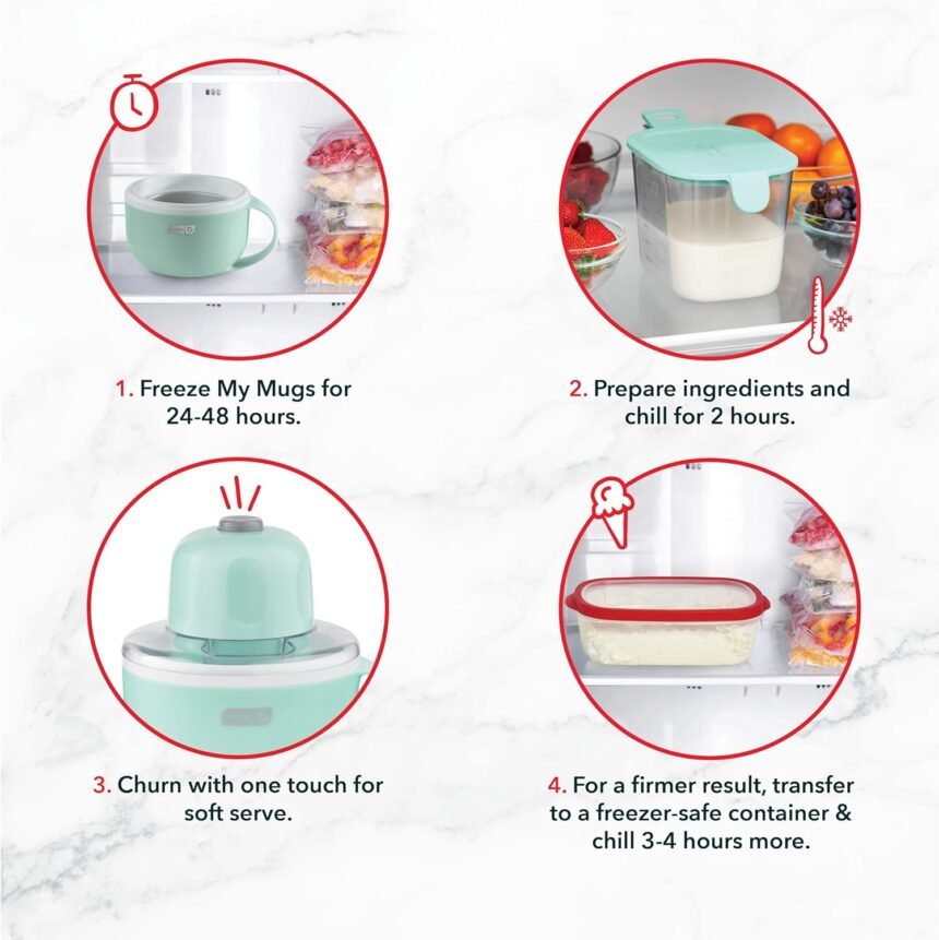 Dash my mug ice cream maker machine review
