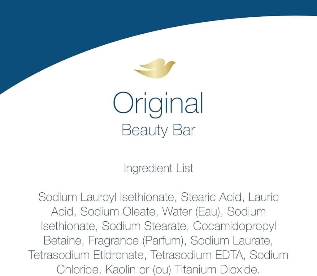 Dove Beauty Bar Gentle Skin Cleanser Moisturizing for Gentle Soft Skin Care Original Made With 1/4 Moisturizing Cream 3.75 oz, 14 Bars