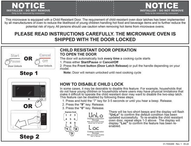 Ge microwave oven review