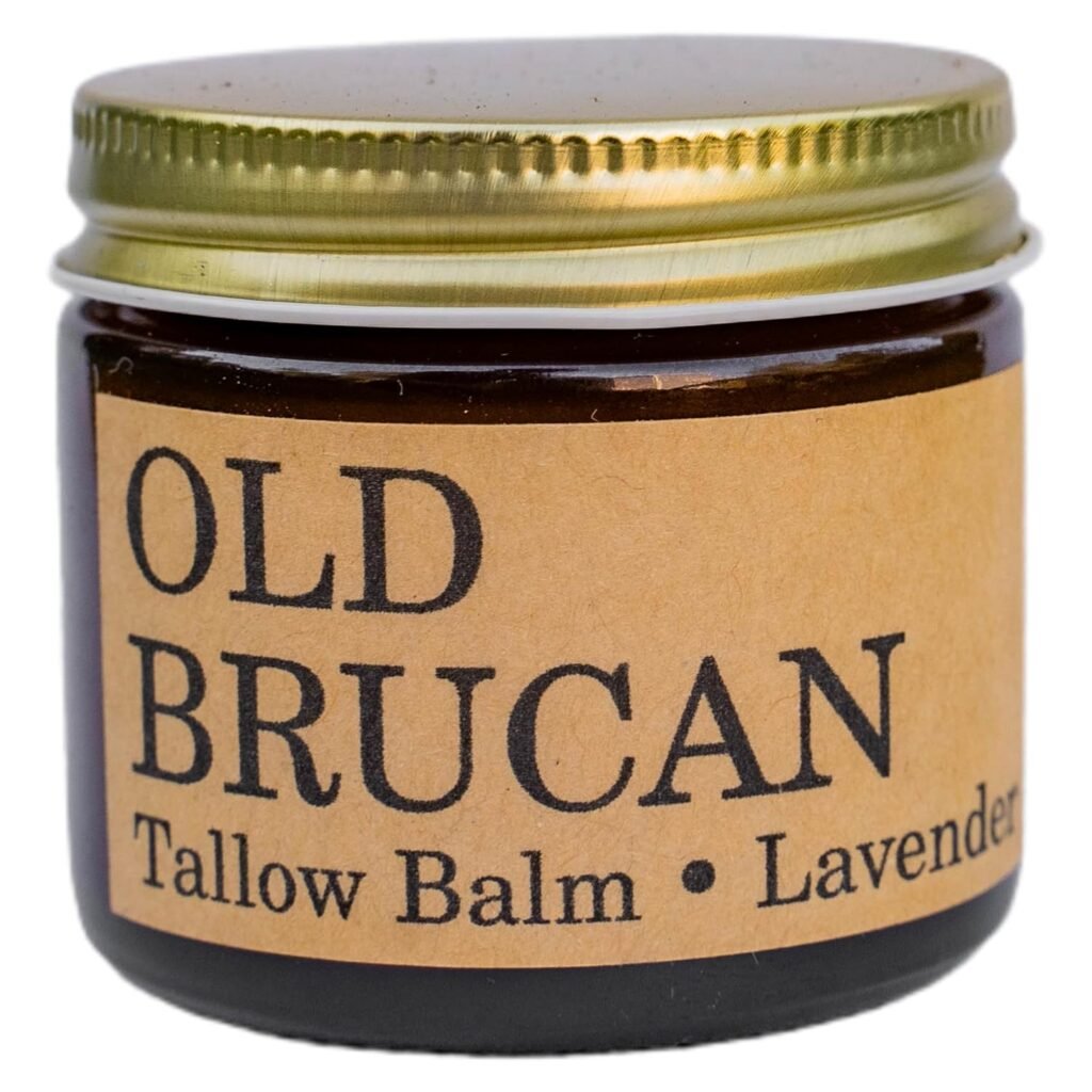 Grass-fed Beef Tallow Balm | Organic Skin Care | Handmade Natural Lotion | 2 fl oz (Lavender)