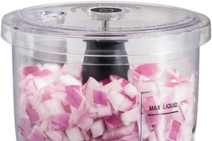 Hamilton beach electric vegetable chopper mini food processor 3 cup 350 watts for dicing mincing and puree black 72850