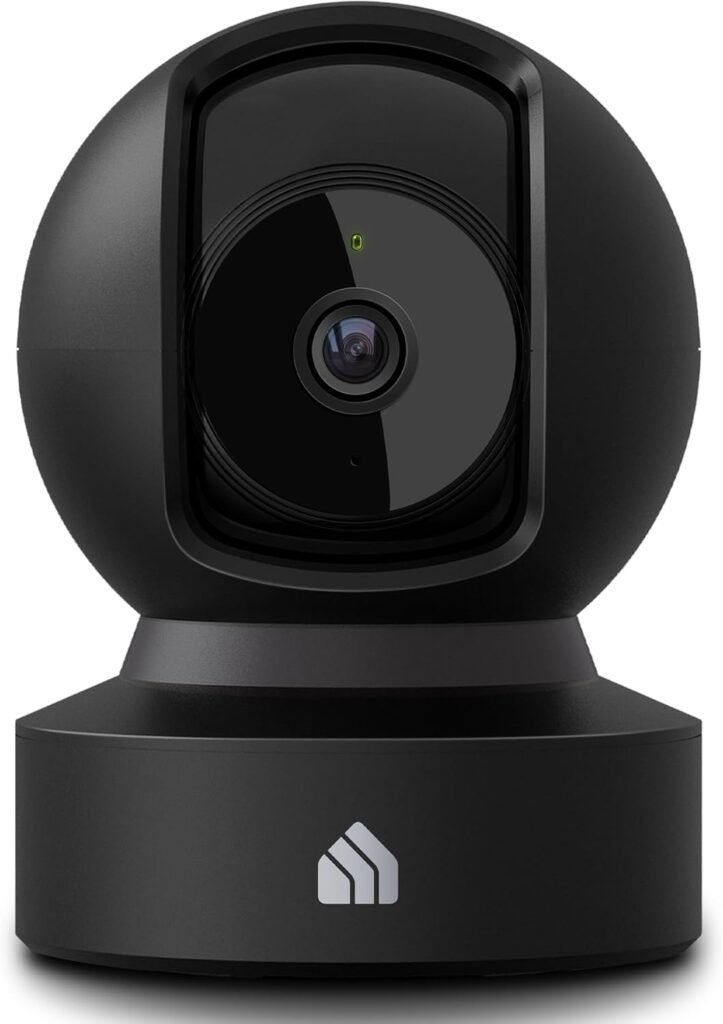 Kasa Smart Indoor Pan-Tilt Home Security Camera, 1080p HD Dog Camera w/Night Vision, Motion Detection for Baby  Pet Monitor, Cloud  SD Card Storage, Works w/ Alexa  Google Home, 2.4G WiFi (EC71)