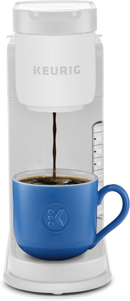 Keurig K-Express Single Serve K-Cup Pod Coffee Maker, 3 Brew Sizes, Strong Button Feature, 42oz Removable Reservoir, Mint