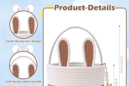 Large bunny easter basket review
