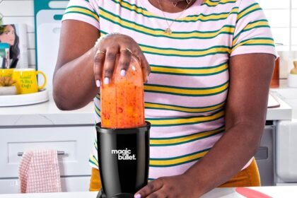 Magic bullet blender small silver 11 piece set 1