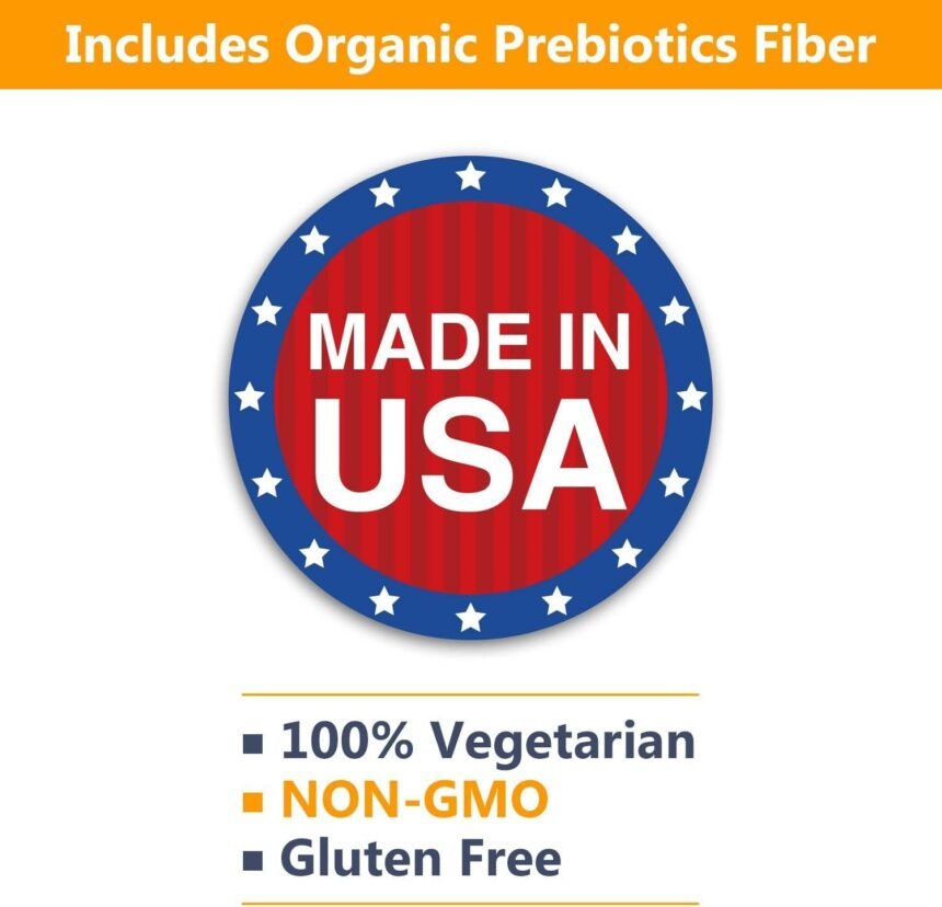 Newrhythm probiotics 50 billion cfu 20 strains 60 veggie capsules targeted release technology stomach acid resistant no 1 1