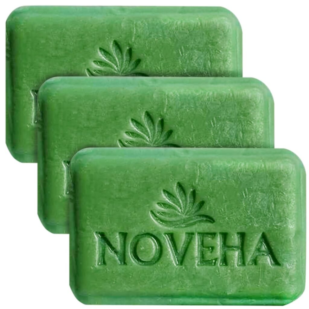 NOVEHA - Tea Tree Handmade Soap Bar | Therapeutic Skincare For Face, Eyelid Irritation, Itchy  Flaky Skin, Dryness, with Organic Ingredients, For All Skin Types, Cleanses  Moisturizes Face (3 Pack)