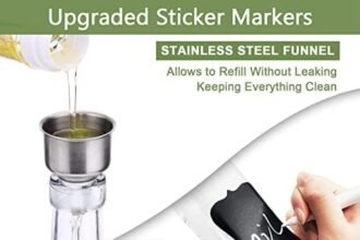 Olive oil dispenser bottle 2 pcs glass olive oil dispenser and vinegar dispenser set with 2 stainless steel pourers 4 la 2