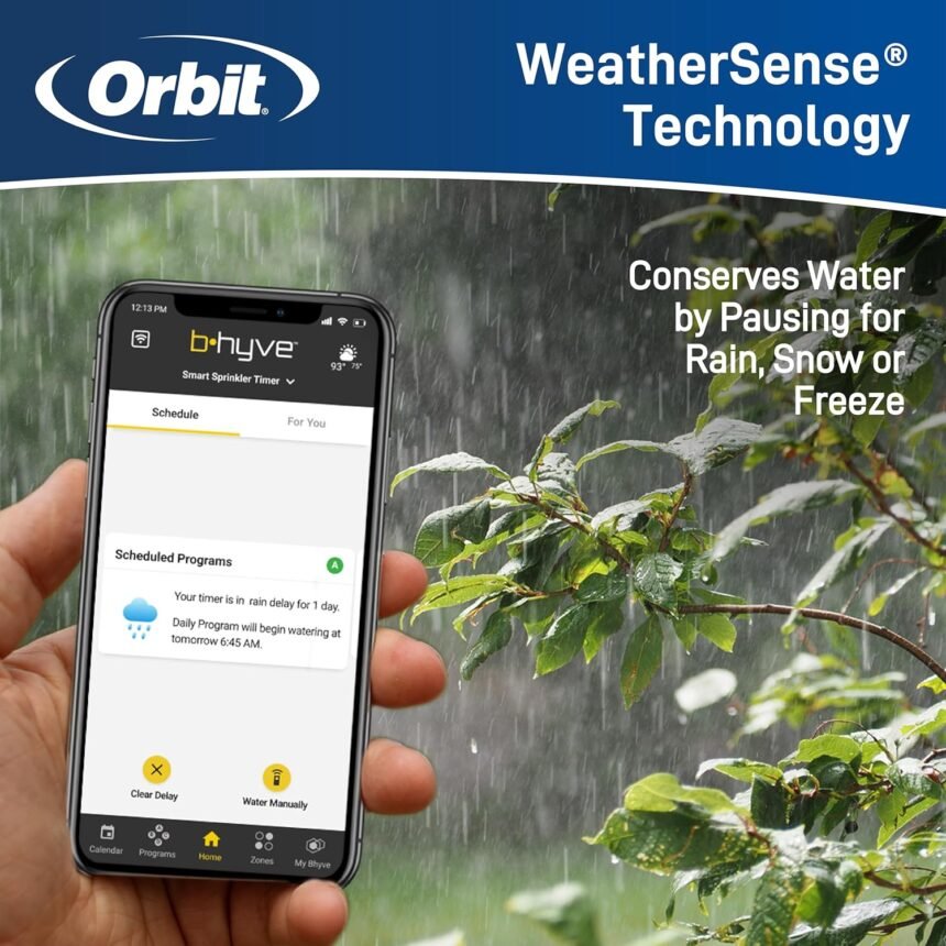 Orbit b hyve 12 zone smart indooroutdoor sprinkler controller 2