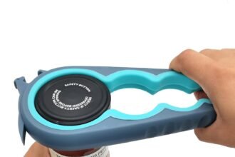 Otstar jar opener bottle opener and can opener for weak hands seniors with arthritis and anyone with low strength mutil