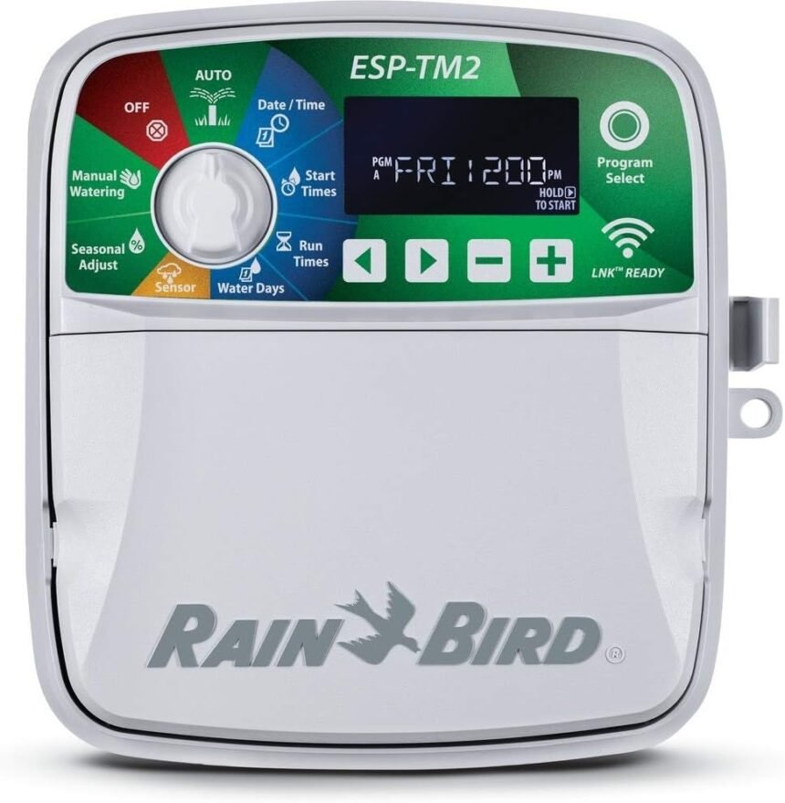 Rain bird esp tm2 8 station wifi ready indooroutdoor controller tm2 8