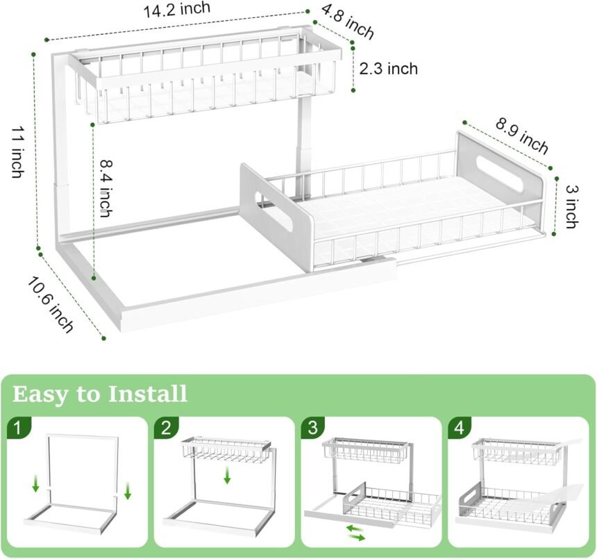Realinn under sink organizer review