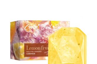 Rose essential oil soap rose flower gold foil diamond handmade soap gentle care clean skin oil control moisturizing bath 1