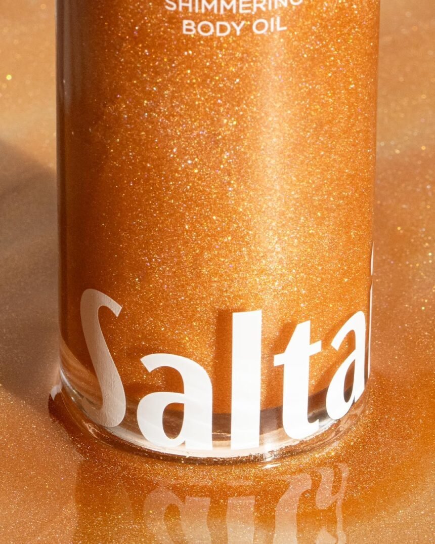 Saltair shimmering body oil review