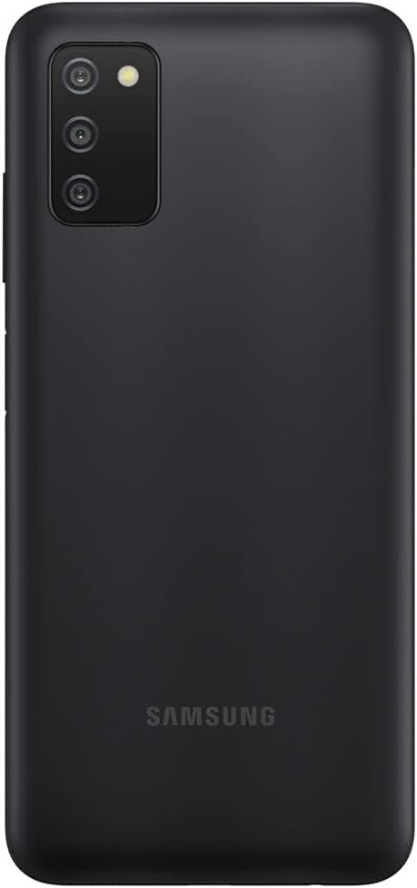 Samsung Galaxy A03s Cell Phone, ATT GSM Unlocked Android Smartphone, 32GB, Long Lasting Battery, Expandable Storage, 3 Camera Lenses, Infinite Display - Black (Renewed)