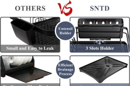 Stainless steel dish drying rack review