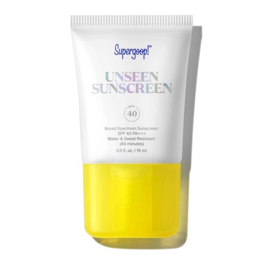Supergoop unseen sunscreen spf 40 review