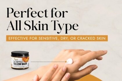 Whipped beef tallow for skin moisturizer with calendula and bakuchiol oil beef tallow for skin care handmade grass feed 1 2