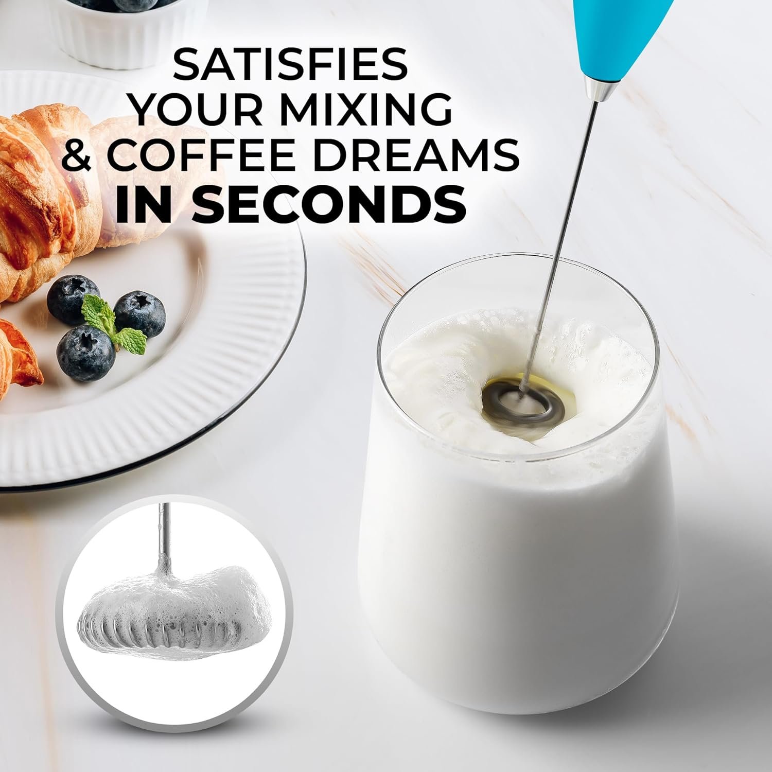 Zulay kitchen frother wand review